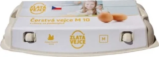 zlatá vejce 10 ks M